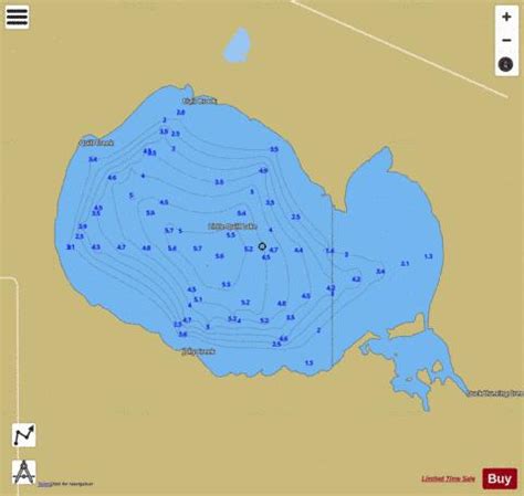 Little Quill Lake Fishing Map | Nautical Charts App