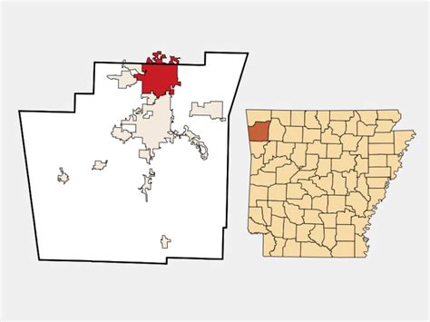 Springdale, AR - Geographic Facts & Maps - MapSof.net