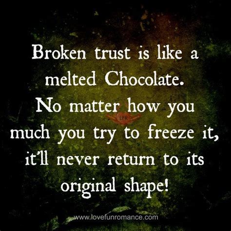 Quotes About Broken Trust. QuotesGram