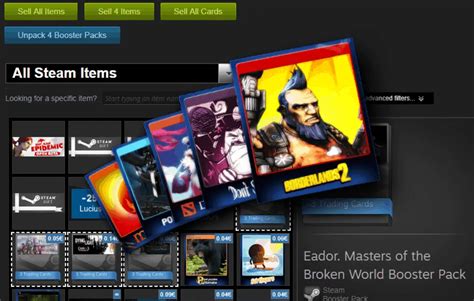 Sell ALL Your Steam Trading Cards Fast and Easy