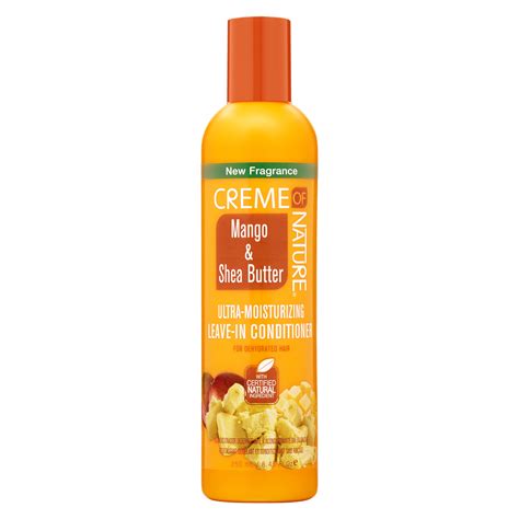 Creme Of Nature Leave-In-Conditioner Mango & Shea Butter, 8.45 fl oz - Walmart.com - Walmart.com