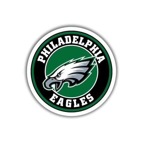 Philadelphia Eagles- Full Color Vinyl Sticker – Custom Size – Biggest ...