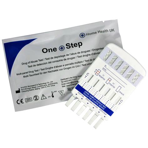 5 Drug Testing Kits 6 in 1 Home Urine Test Kit Cocaine Opiate ...