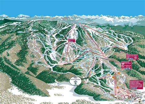 Steamboat Trail Map - Steamboat Springs Mountain CO • mappery