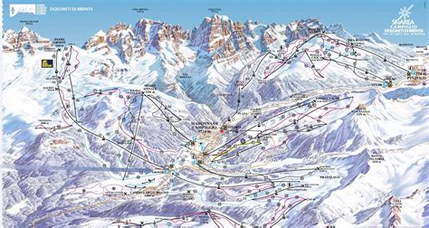 Madonna di Campiglio Ski Map - skiflicks.com