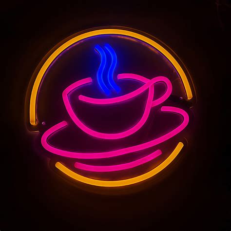 Custom Coffee Shop Wall Neon Sign