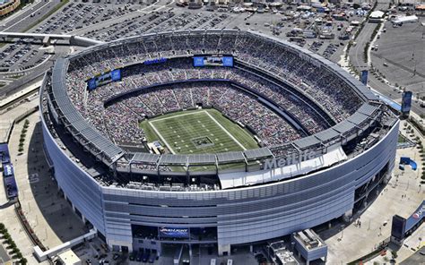 Scarica sfondi MetLife Stadium, veduta aerea, NFL, New York Giants ...