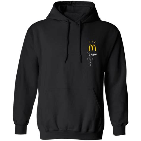 Crew Travis Scott Mcdonalds Collab Merch Shirt Mcdonalds x Travis Scott ...