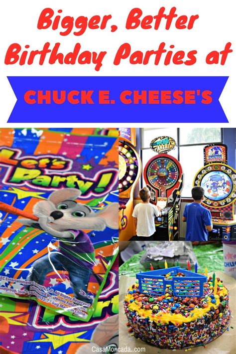 Chuck E. Cheese's Birthday Party 8th Birthday, Birthday Parties, Chuck E Cheese Birthday, Cheese ...