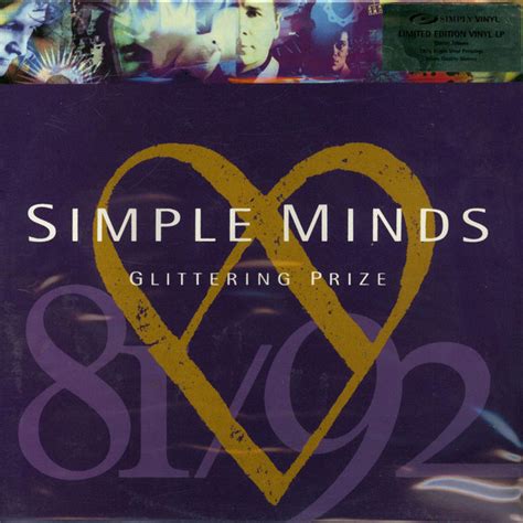 Simple Minds - Glittering Prize 81/92 (2000, Vinyl) | Discogs