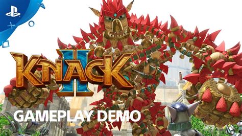 Knack 2 - PS4 Gameplay Demo | E3 2017 - YouTube