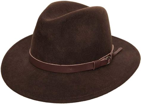 Classic Italy - Fedora Hat Wool Felt Packable Classique Traveller: Amazon.co.uk: Clothing