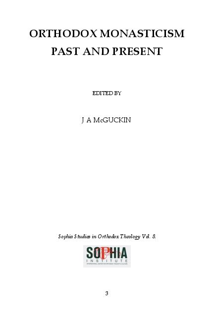 (PDF) "The 'Mystical Mundane' in Fr. Nikon of Karoulia's Letters to ...