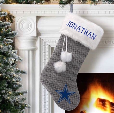 DALLAS COWBOYS NFL stocking - christmas stocking -customized stocking ...