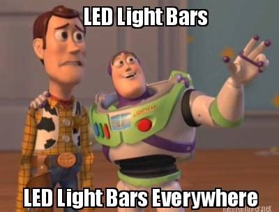 Funny LED Truck Light Bar Memes – Diesel Tees