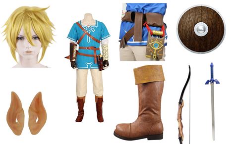 Link in Zelda: Breath of the Wild Costume Guide for Cosplay & Halloween