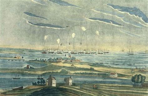 Battle of Fort McHenry in the War of 1812