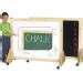 Preschool room dividers, play panel, velcro panels, flannel boards, chalk board, wipe board