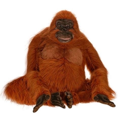 Orangutan Giant Stuffed Animal | Life-Sized Orangutan Plush Statue ...