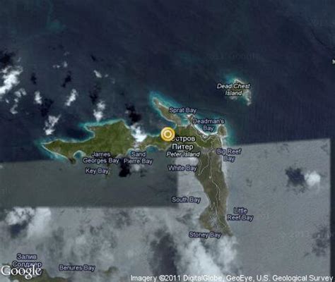 Peter Island: video, popular tourist places, Satellite map - British Virgin Islands - Great ...