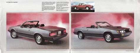 1982 Ford Mustang Aftermarket Convertible Brochure