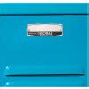 Global Industrial™ Paramount® 2-Tier 6 Door Locker, 12"Wx15"Dx36"H, Blue, Unassembled