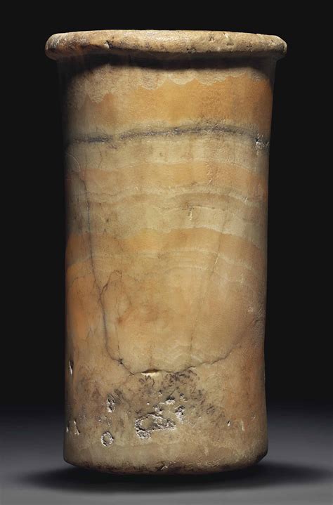 AN EGYPTIAN ALABASTER JAR , EARLY DYNASTIC PERIOD-OLD KINGDOM, 1ST-3RD ...