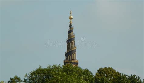 Denmark, Copenhagen, Torvegade, Church of Our Saviour, View of the ...