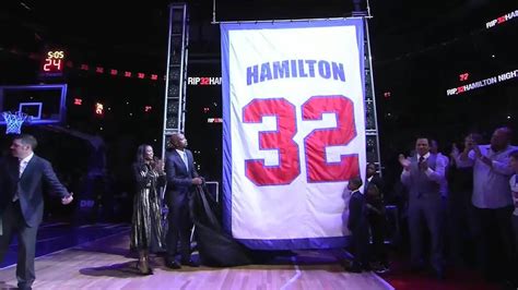 Emotional Richard Hamilton back at Palace as Detroit Pistons retire No ...