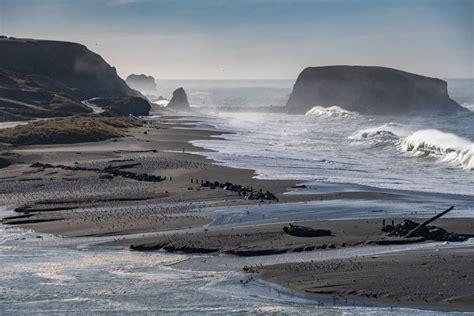 Goonies Film Locations Tour: map of the locations in Oregon & California