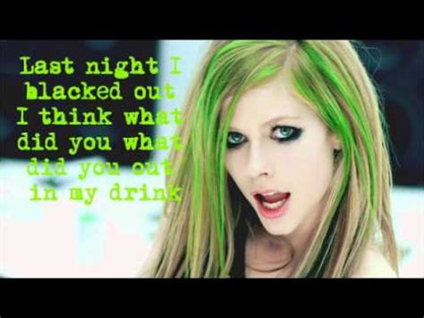 Smile Avril Lavigne lyrics (Clean) - YouTube