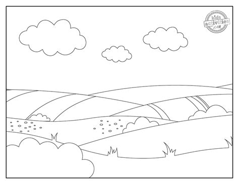 Printable Landscape Coloring Pages For Kids | Kids Activities Blog