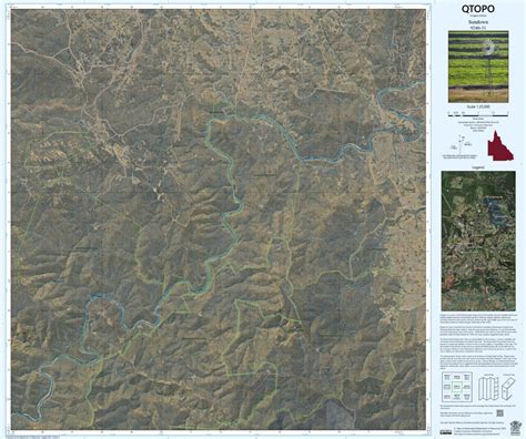 Sundown (9240-31i) Map by Department of Resources | Avenza Maps