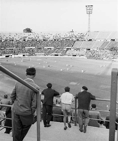 Prater Stadium, Vienna in 1961. | Stadium pics, Soccer match, Stadium