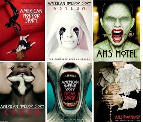 American Horror Story AHS Complete TV Series Seasons 1-6 (1 2 3 4 5 6) NEW DVD | eBay