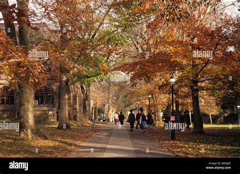 Princeton New Jersey Princeton University Campus In Autumn Fall Stock Photo: 5254669 - Alamy