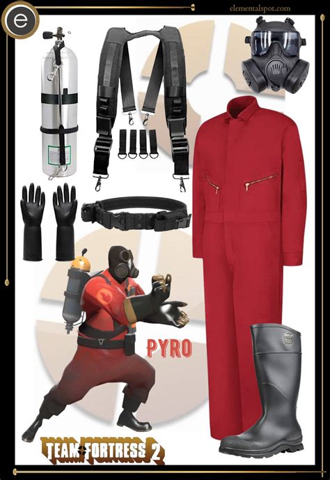 Dress Up Like Pyro from Team Fortress 2 - Elemental Spot