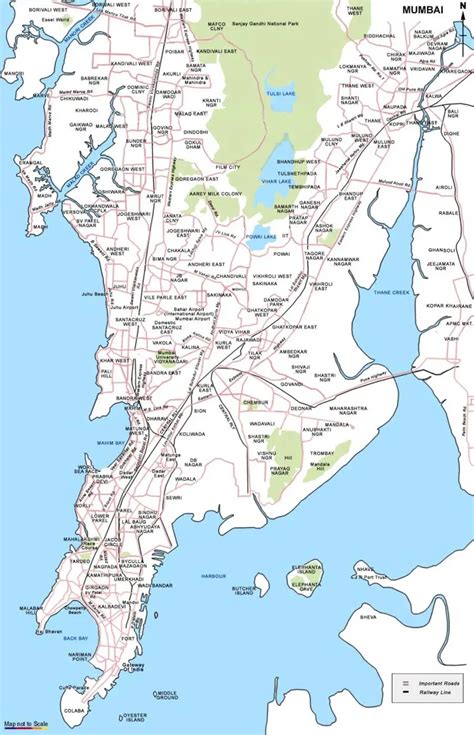 City Map of Mumbai • Mapsof.net