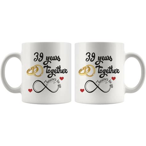 39th Wedding Anniversary Gift for Him and Her Married for 39 - Etsy