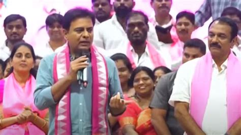 KTR: కాంగ్రెస్‌ అంటేనే కష్టాలు.. కన్నీళ్లు.. మతకల్లోలాలు: కేటీఆర్‌ | ktr-speech-in-lb-nagar