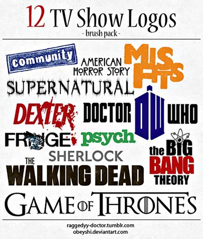 TV Show Logos by Obeyshi on DeviantArt