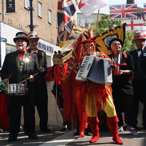St George's Day in Gravesend, Kent | kenttodayandyesterday.b… | Flickr