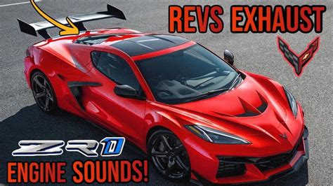 2025 Corvette Zr1 C8 Start Up, Revs Exhaust & Engine Sounds - YouTube