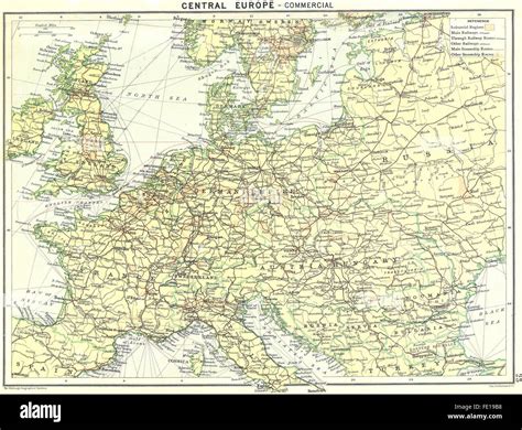 Europe Map 1900 Stock Photos & Europe Map 1900 Stock Images - Alamy