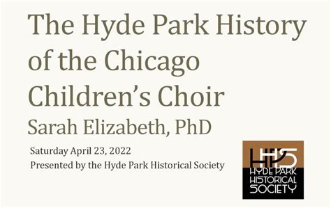 Hyde Park Historical Society — Chicago's Hyde Park Historical Society