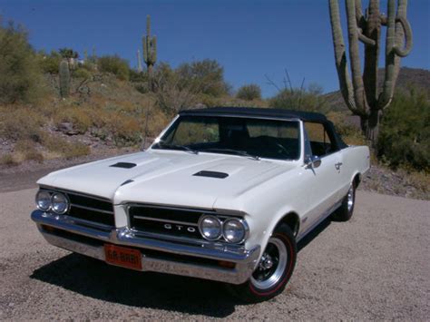 AZ Authentic 64 GTO 4 SPEED TRI POWER CONVERTIBLE for sale - Pontiac ...