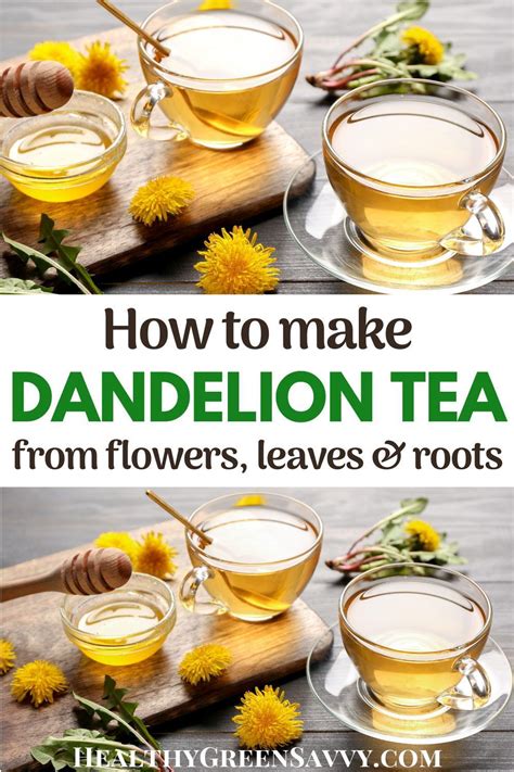 How to Make Dandelion Tea 3 Delicious Ways | Dandelion tea recipe ...