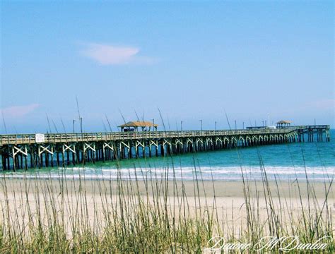 My favorite pier to take photos, Springmaid Pier. Myrtle Beach, SC ...