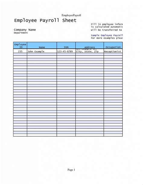 Payroll Spreadsheet Examples Spreadsheet Downloa payroll spreadsheet examples.