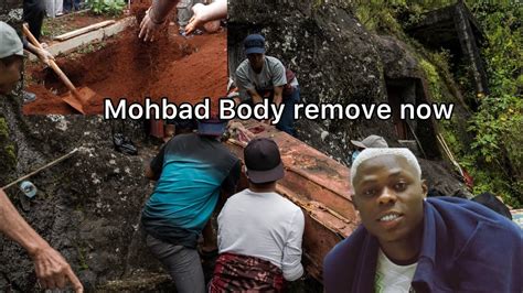 Mohbad body finally removed from the Grave - YouTube